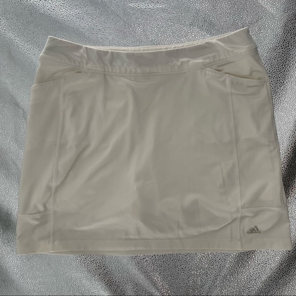 adidas Pants - adidas Cream Athletic Skort